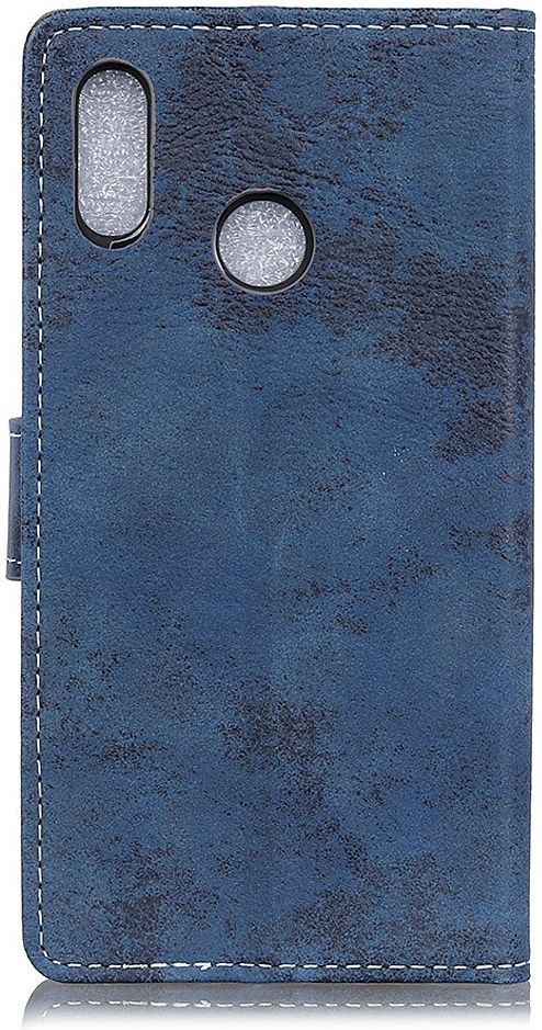 Alcatel 1S (2020) / 3L (2020) Vintage Portemonnee Stand Hoesje Blauw afbeelding 3