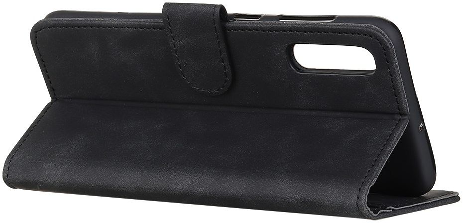 KHAZNEH Oppo Find X2 Hoesje Retro Wallet Book Case Zwart afbeelding 7