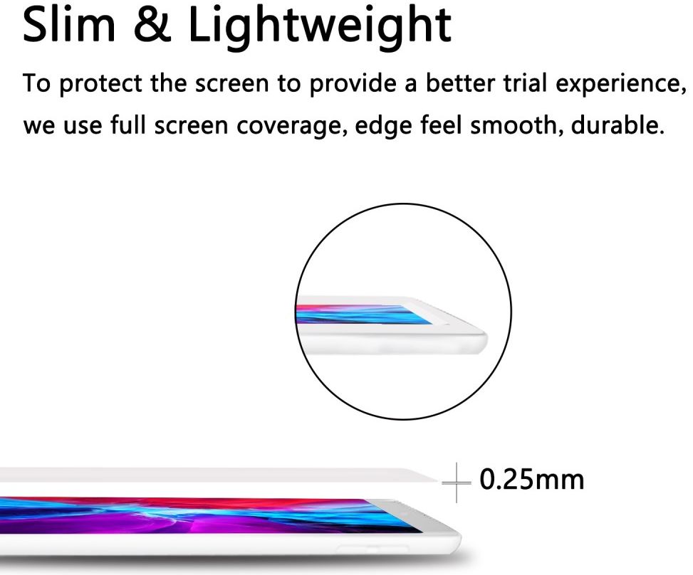 2.5D Arc Edge Tempered Glass Apple iPad Pro 12.9 afbeelding 4