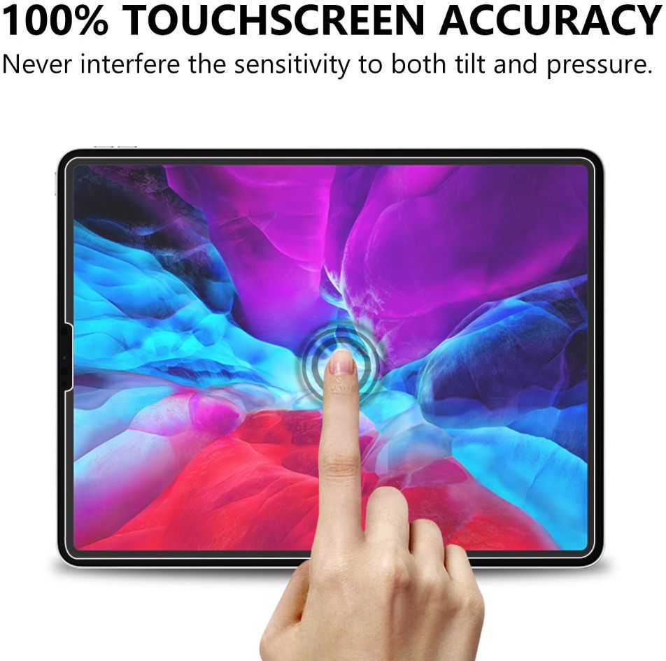 2.5D Arc Edge Tempered Glass Apple iPad Pro 12.9 afbeelding 5
