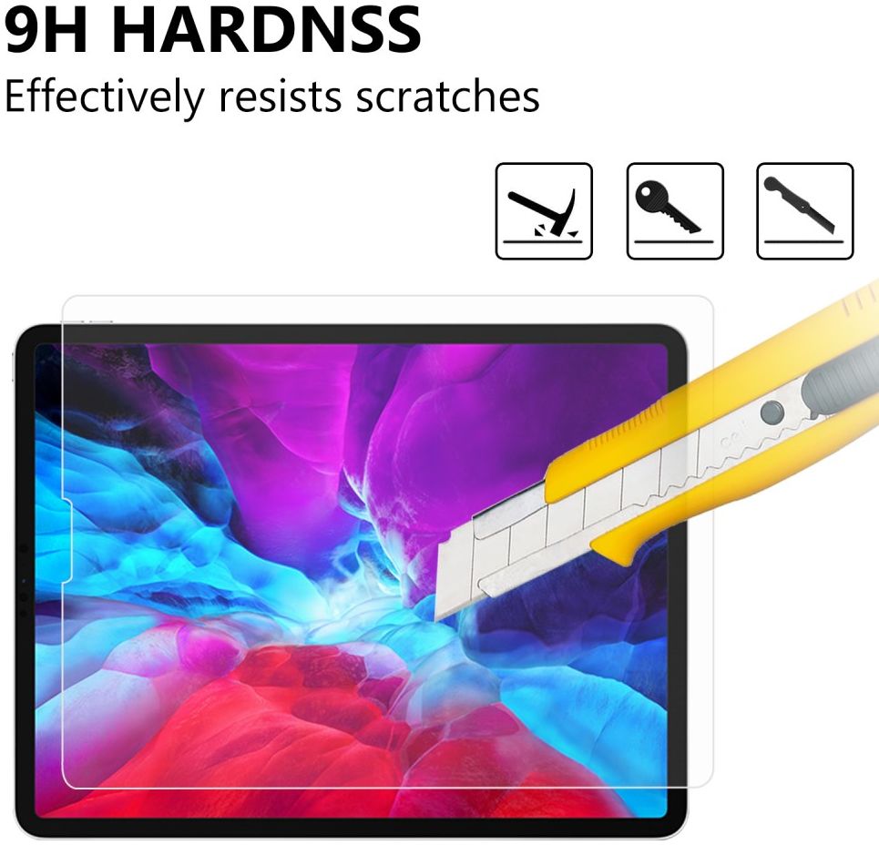 2.5D Arc Edge Tempered Glass Apple iPad Pro 12.9 afbeelding 6