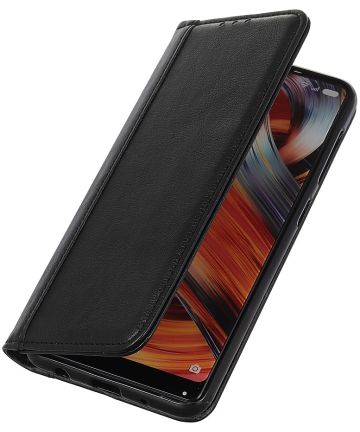 OnePlus 8 Hoesje Portemonnee Stand Wallet Case Zwart Hoesjes