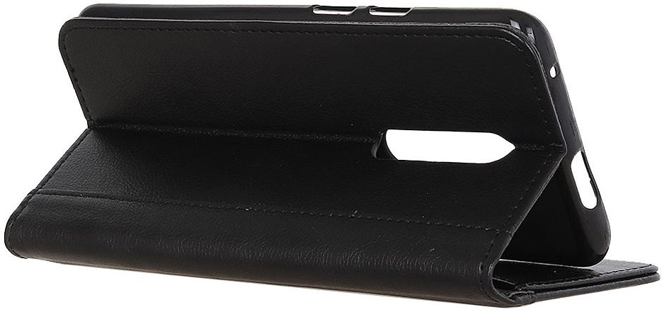 OnePlus 8 Hoesje Portemonnee Stand Wallet Case Zwart afbeelding 7