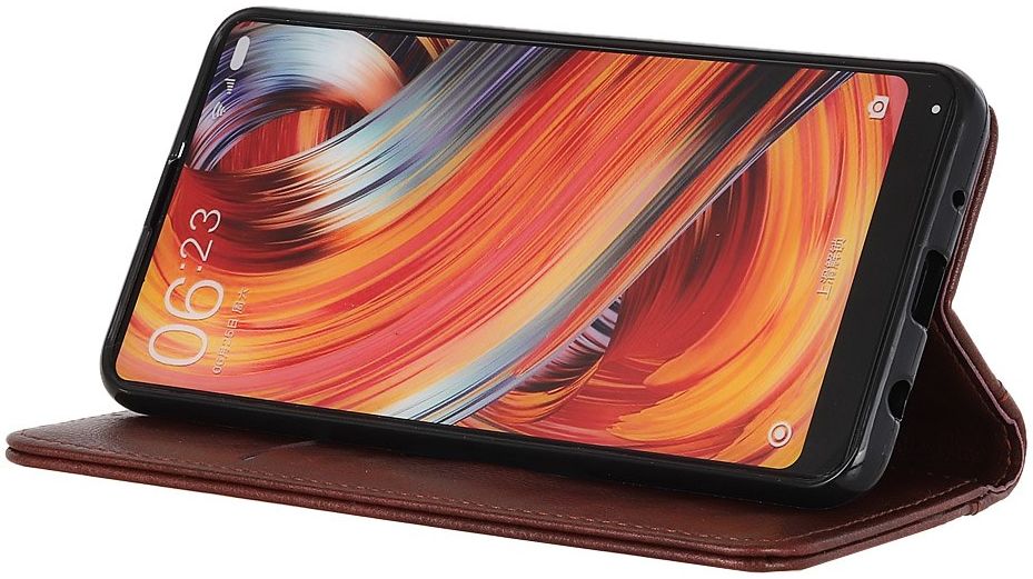 OnePlus 8 Hoesje Portemonnee Stand Wallet Case Bruin afbeelding 6