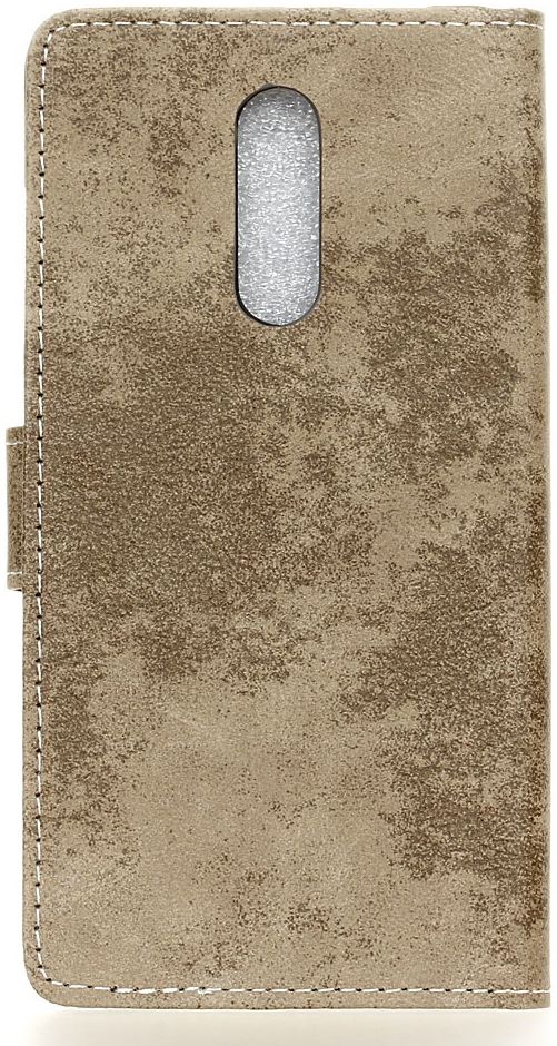 OnePlus 8 Vintage Portemonnee Stand Hoesje Lichtbruin afbeelding 4