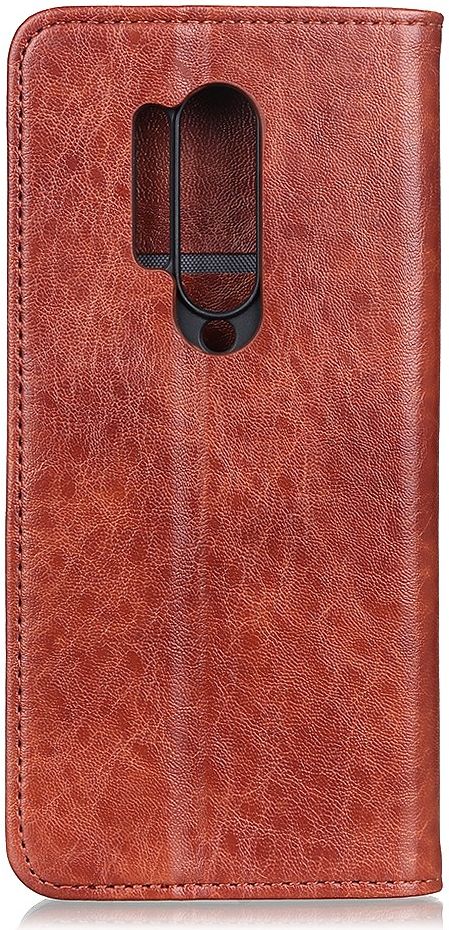 OnePlus 8 Pro Crazy Horse Portemonnee Hoesje Bruin afbeelding 5