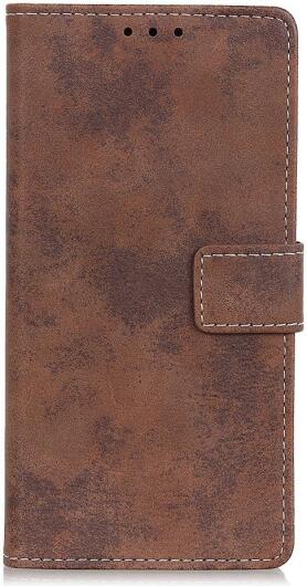 OnePlus 8 Pro Vintage Portemonnee Stand Hoesje Bruin afbeelding 3
