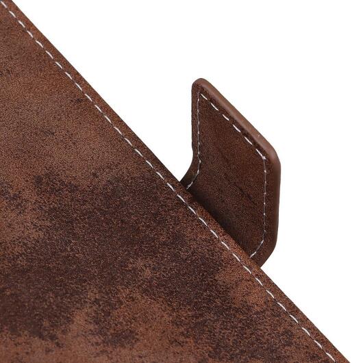 OnePlus 8 Pro Vintage Portemonnee Stand Hoesje Bruin afbeelding 10