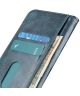 OnePlus 8 Pro Hoesje Portemonnee Luxe Wallet Case Blauw