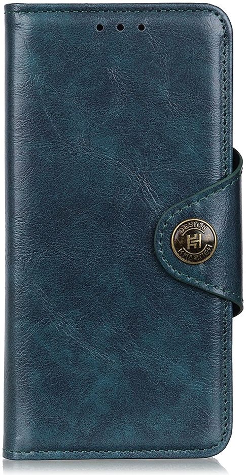 OnePlus 8 Pro Hoesje Portemonnee Luxe Wallet Case Blauw afbeelding 1