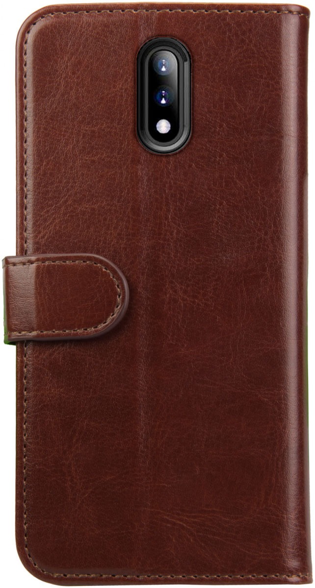 Rosso Element Nokia 2.3 Hoesje Book Cover Wallet Case Bruin afbeelding 5
