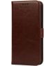 Rosso Element LG K40S Hoesje Book Cover Wallet Case Bruin