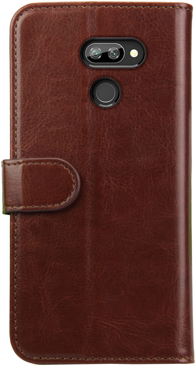 Rosso Element LG K40S Hoesje Book Cover Wallet Case Bruin afbeelding 5