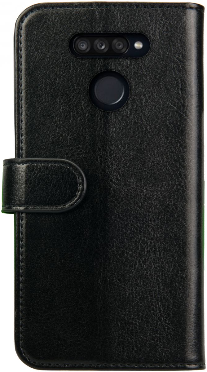 Rosso Element LG K50S Hoesje Book Cover Wallet Case Zwart afbeelding 2