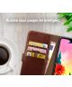 Rosso Element LG K50S Hoesje Book Cover Wallet Case Bruin