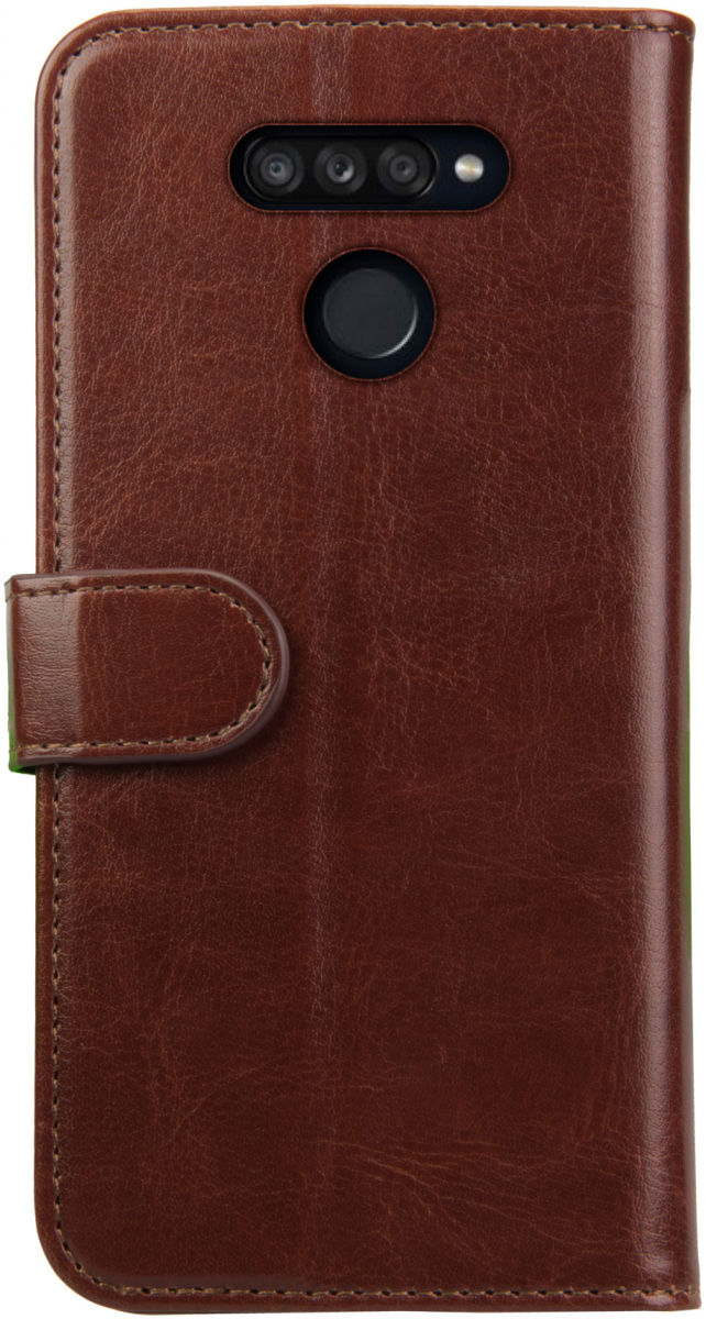 Rosso Element LG K50S Hoesje Book Cover Wallet Case Bruin afbeelding 2