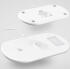 Baseus 3-in-1 18W Draadloze Oplader Smartphone Apple Watch AirPods Wit afbeelding 7