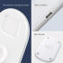 Baseus 3-in-1 18W Draadloze Oplader Smartphone Apple Watch AirPods Wit afbeelding 9