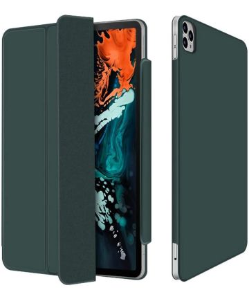 iPad Pro 11 / iPad Air (2020/2022) Magnetische Hoes Tri-Fold Green Hoesjes