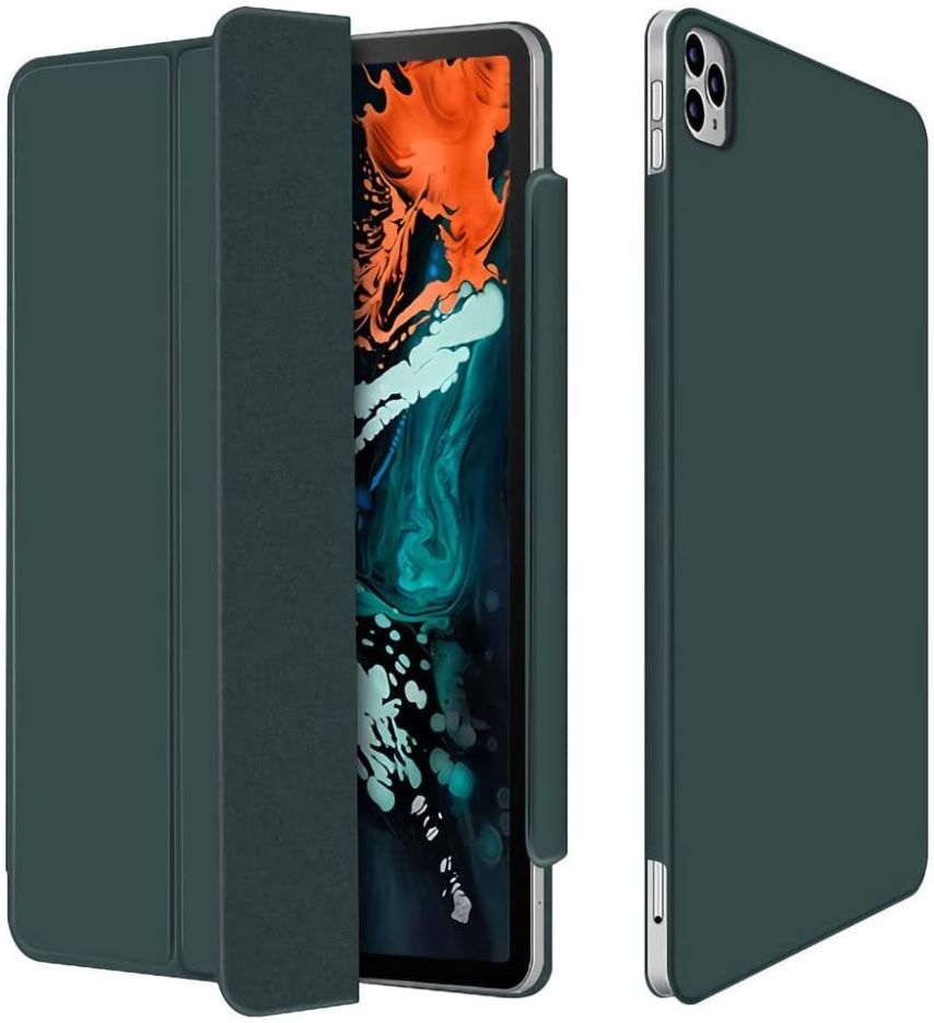 iPad Pro 11 / iPad Air (2020/2022) Magnetische Hoes Tri-Fold Green afbeelding 1