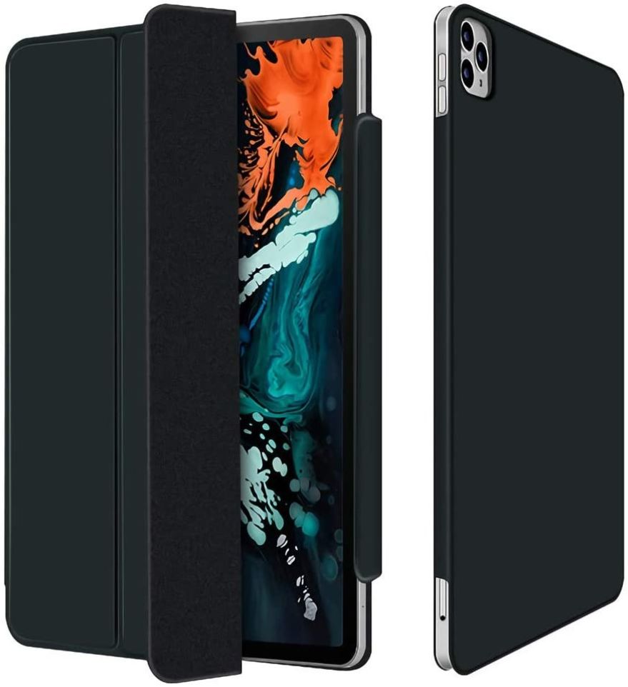 iPad Pro 11 / iPad Air (2020/2022) Magnetische Hoes Tri-Fold Zwart afbeelding 1