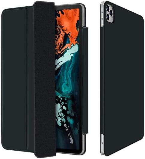 iPad Pro 11 / iPad Air (2020/2022) Magnetische Hoes Tri-Fold Zwart afbeelding 1