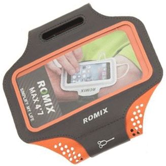 Sportarmband Universeel Hoesje voor het Hardlopen 4.7 inch Oranje afbeelding 1