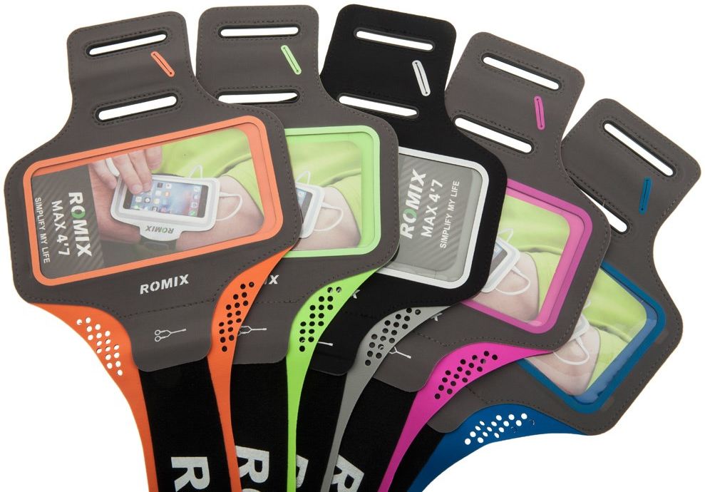Sportarmband Universeel Hoesje voor het Hardlopen 4.7 inch Blauw afbeelding 10