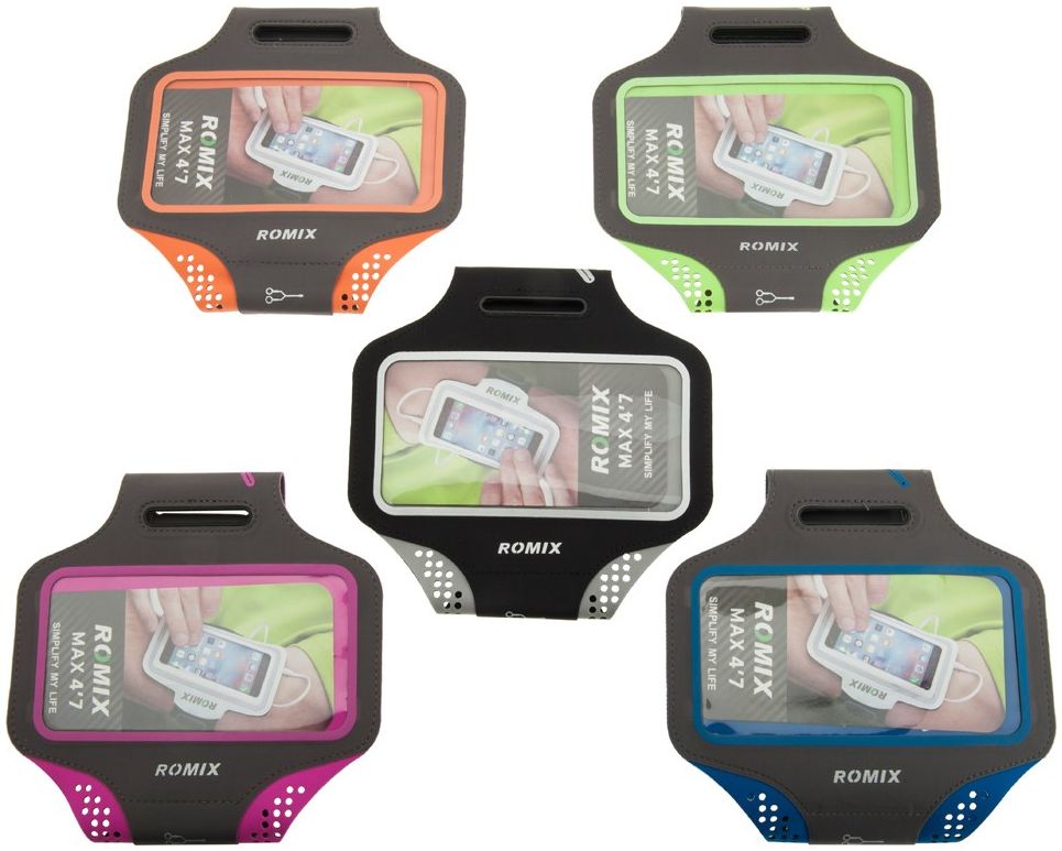 Sportarmband Universeel Hoesje voor het Hardlopen 4.7 inch Blauw afbeelding 18