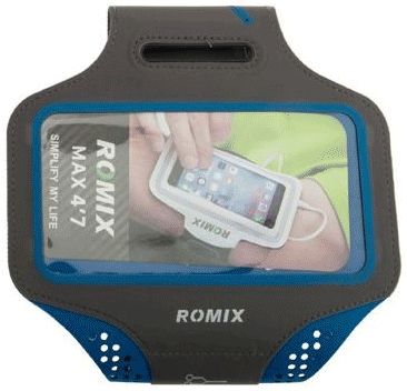 Sportarmband Universeel Hoesje voor het Hardlopen 4.7 inch Blauw afbeelding 2