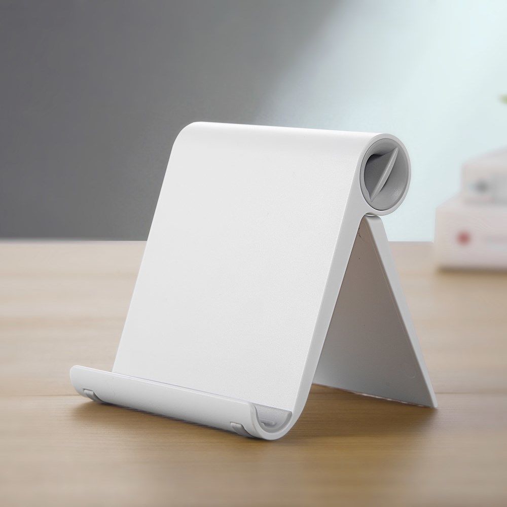 Universele Opvouwbare Smartphone standaard Wit afbeelding 1
