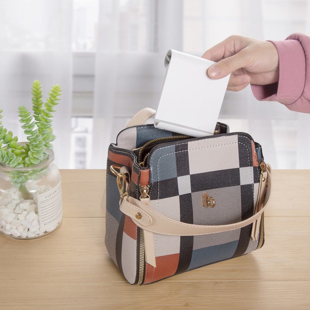 Universele Opvouwbare Smartphone standaard Wit afbeelding 4