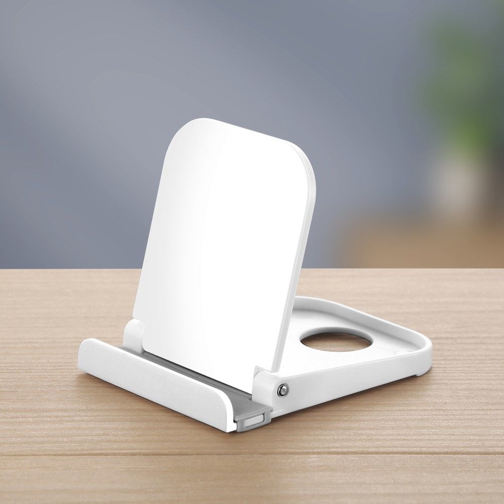 Universele Smartphone Verstelbare Houder Voor Het Bureau Wit afbeelding 1