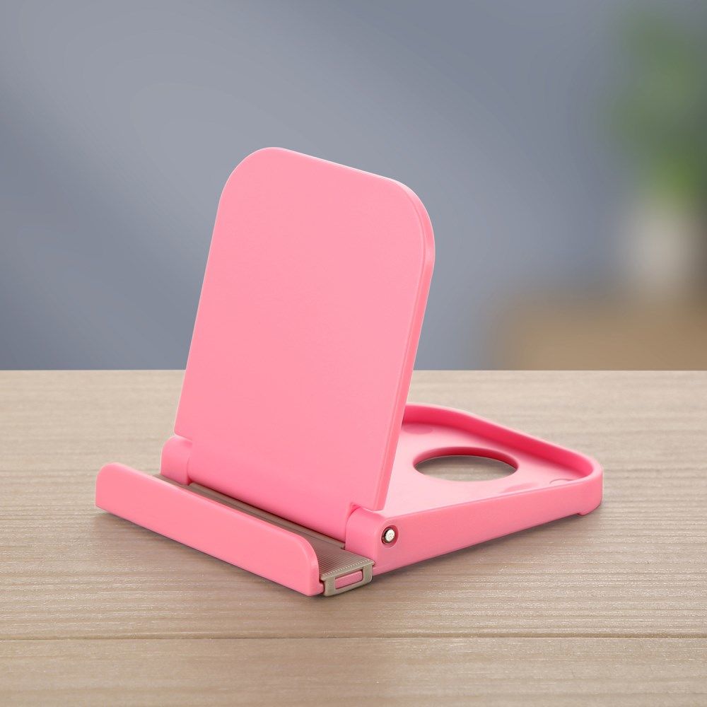 Universele Smartphone Verstelbare Houder Voor Het Bureau Roze afbeelding 1