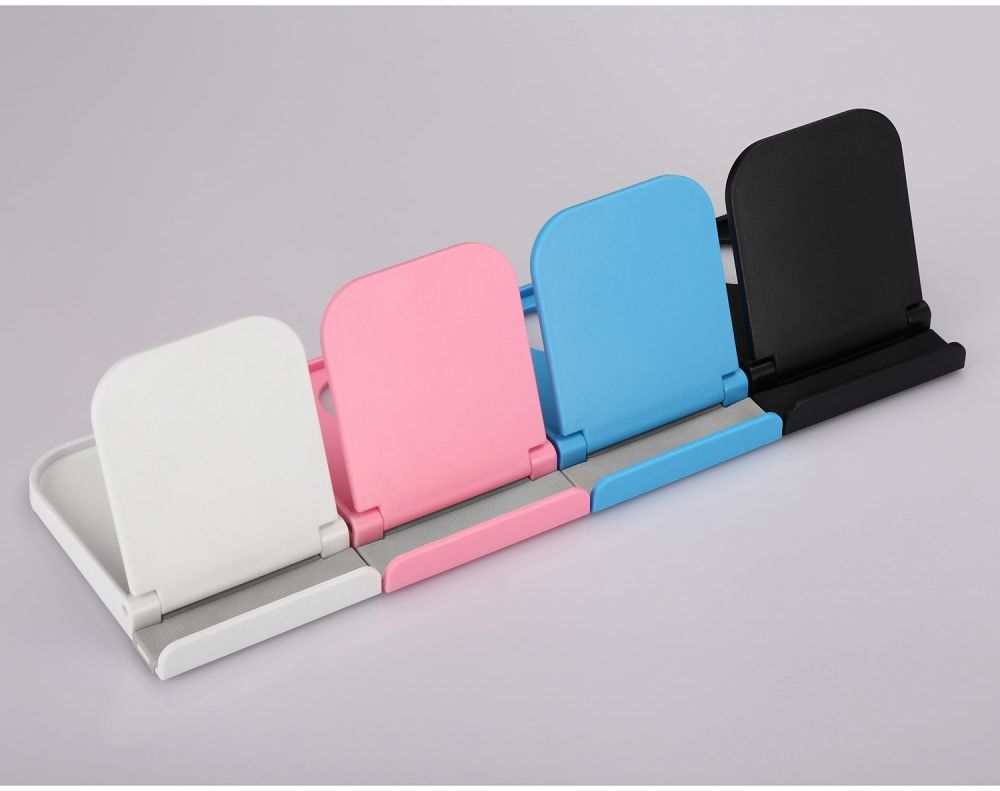 Universele Smartphone Verstelbare Houder Voor Het Bureau Roze afbeelding 3