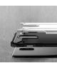 OnePlus 8 Hoesje Shock Proof Hybride Back Cover Zilver