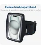 Universele Hardloop Armband en Sporthoesje voor Telefoons Groot Zwart