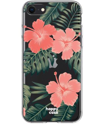 HappyCase Apple iPhone SE 2020 Hoesje Flexibel TPU Tropic Vibe Print Hoesjes