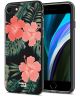 HappyCase Apple iPhone SE 2020 Hoesje Flexibel TPU Tropic Vibe Print