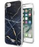 HappyCase Apple iPhone SE 2020 Hoesje Flexibel TPU Dark Marble Print