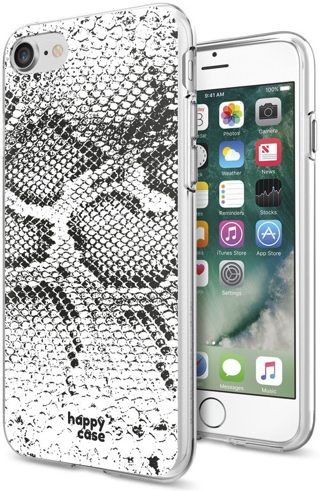 HappyCase iPhone SE 2020/2022 Hoesje Flexibel TPU Slangen Print afbeelding 5