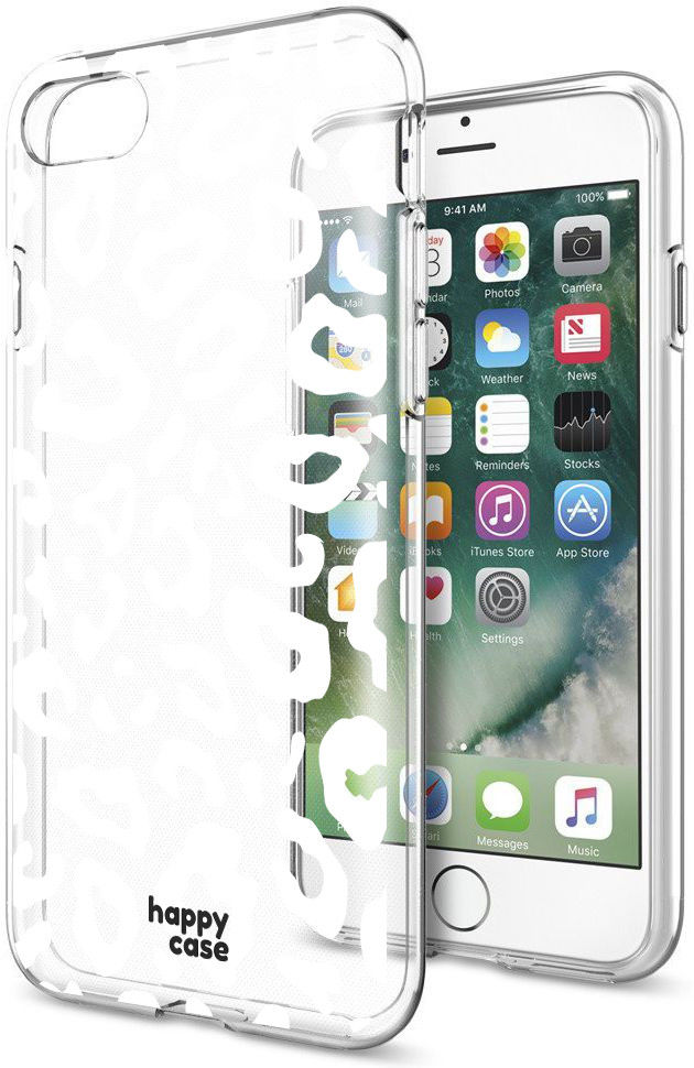 HappyCase iPhone SE 2020/2022 Hoesje Flexibel TPU Luipaard Print afbeelding 7