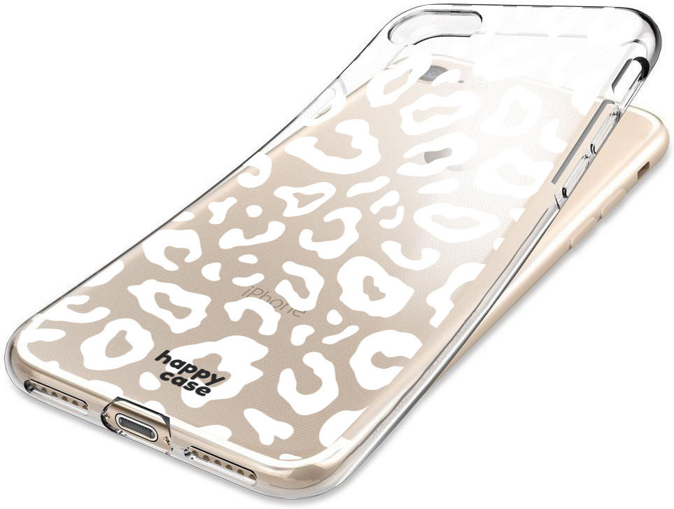 HappyCase iPhone SE 2020/2022 Hoesje Flexibel TPU Luipaard Print afbeelding 5
