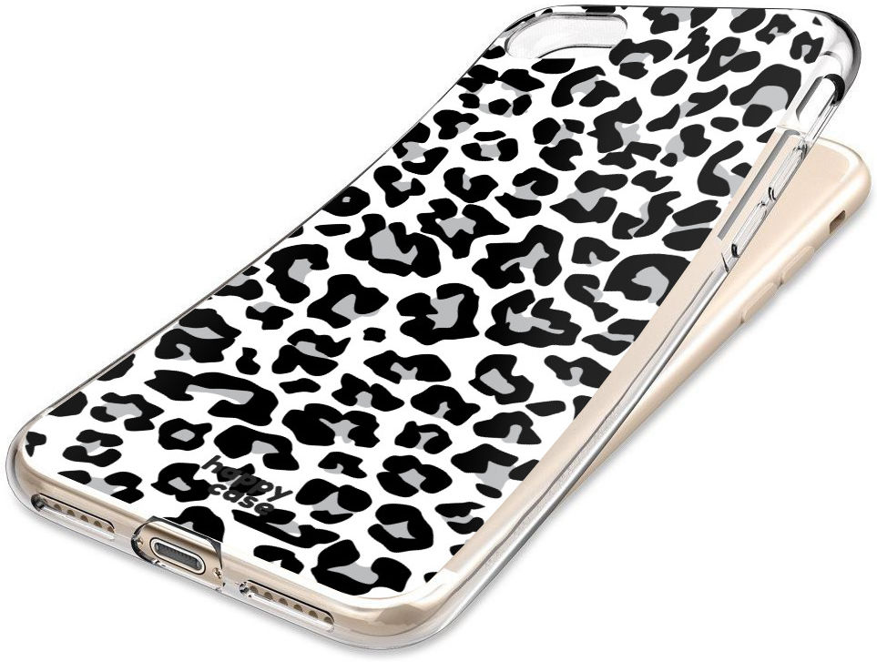 HappyCase iPhone SE 2020/2022 Hoesje Flexibel TPU Panter Print afbeelding 7