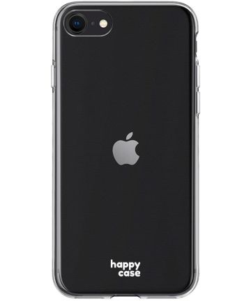 HappyCase iPhone SE 2020/2022 Hoesje Flexibel TPU Clear Print Hoesjes