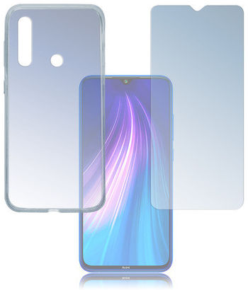 4smarts 360° Protection Set Xiaomi Redmi Note 8 Transparant afbeelding 1