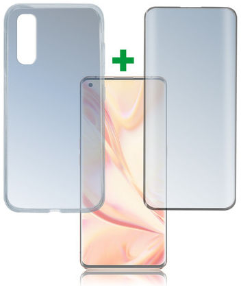 4smarts 360° Premium Protection Set Oppo Find X2 Pro Zwart afbeelding 1