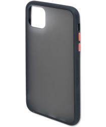 4smarts MALIBU Transparante Apple iPhone 11 Pro Max Back Cover Zwart