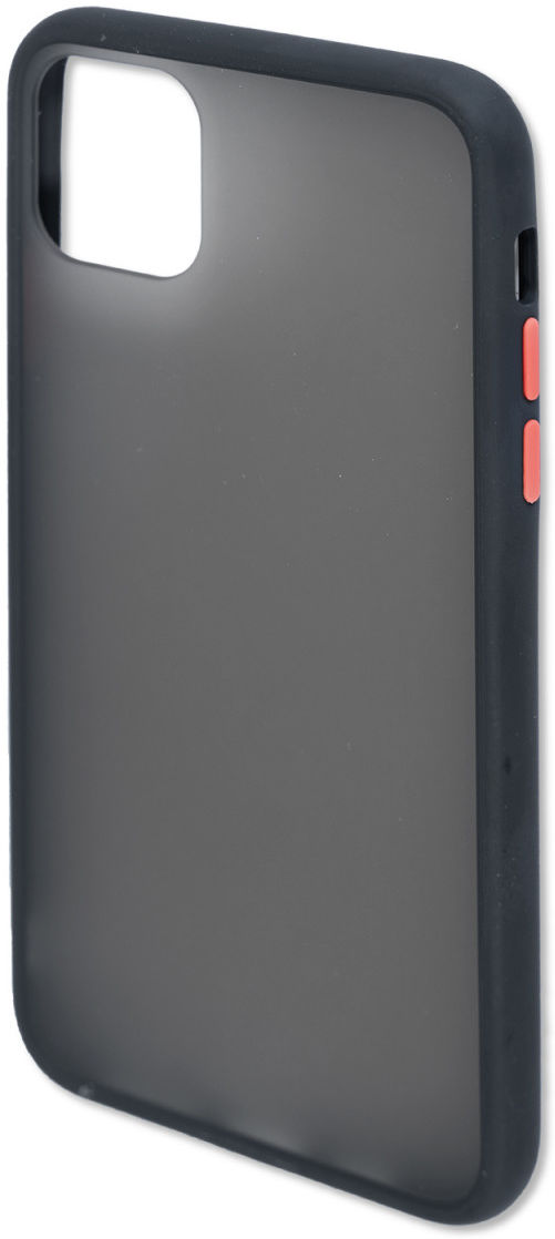 4smarts MALIBU Transparante Apple iPhone 11 Pro Max Back Cover Zwart afbeelding 1