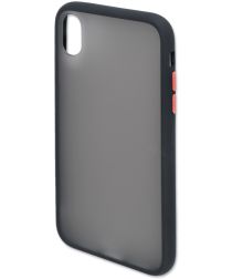 4smarts MALIBU Transparante Apple iPhone XR Back Cover Zwart